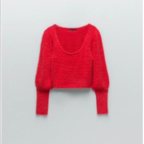 Zara Sweaters Fuzzy Zara Sweater Poshmark